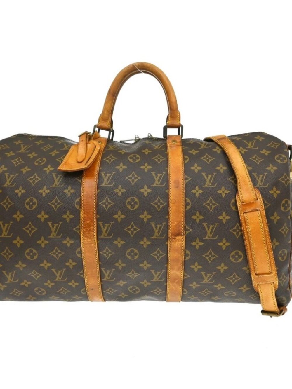 LOUIS VUITTON KEEPALL 50 BANDOULIERE HANDBAG